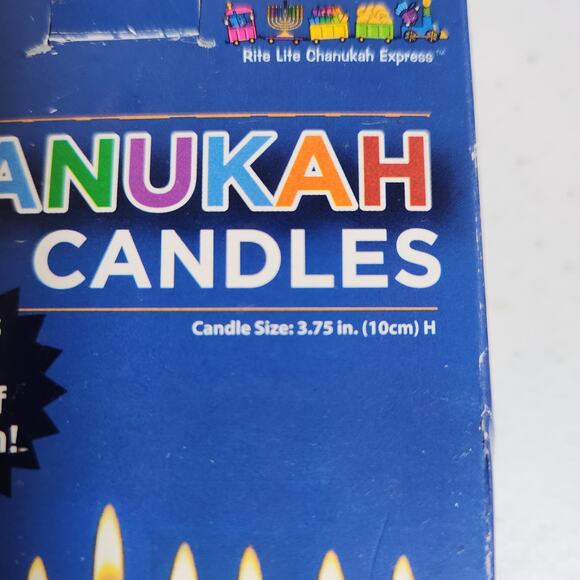 Rite Lite Chanukah Candles 2 Boxes of 44 Candles Multi Color of Candles Unused - Picture 5 of 6